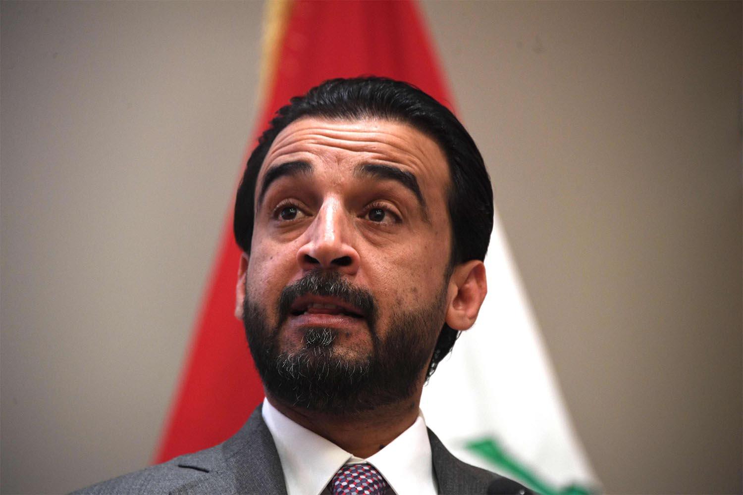 Iraq's parliament speaker Mohammed Halbousi