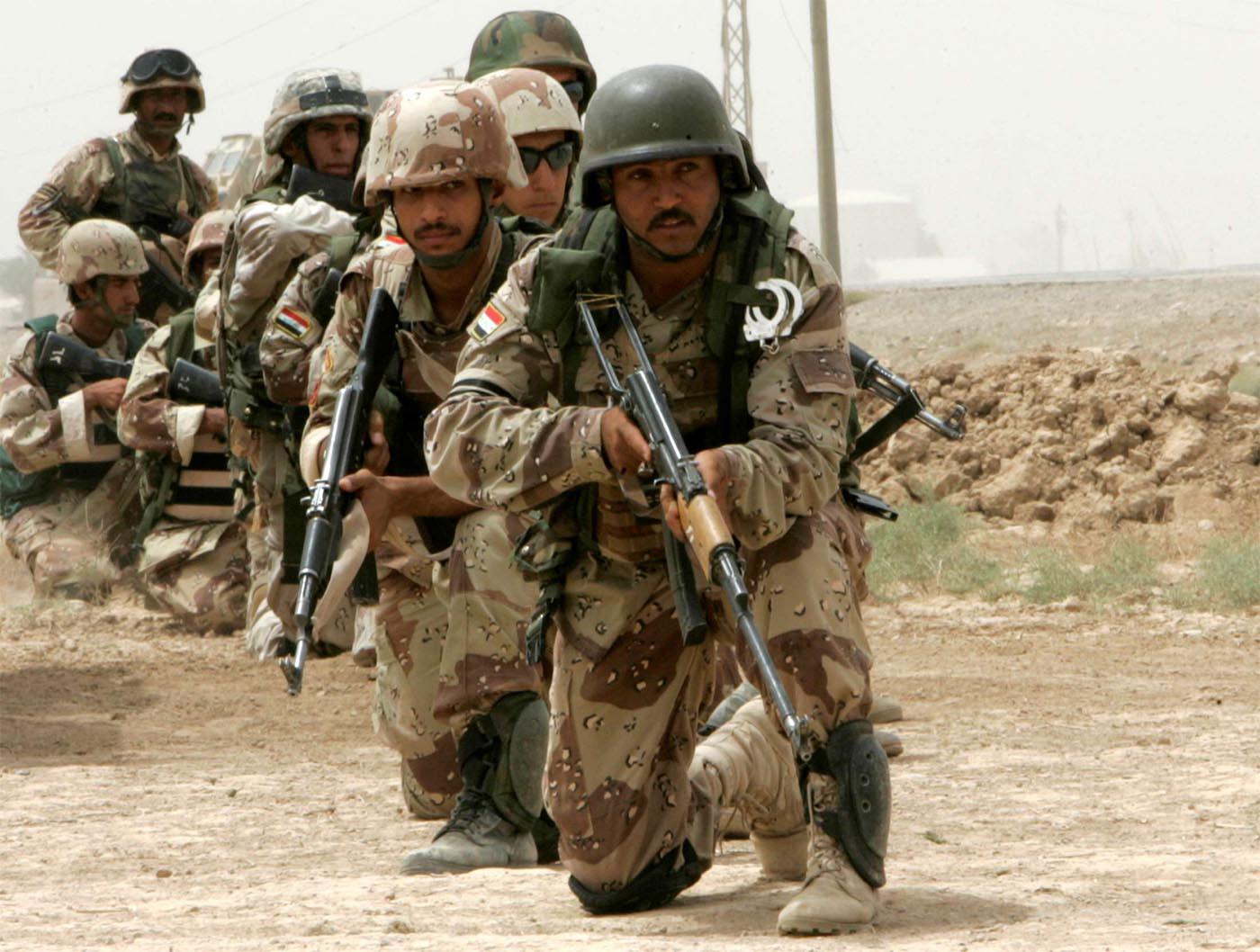 Iraqi soldiers