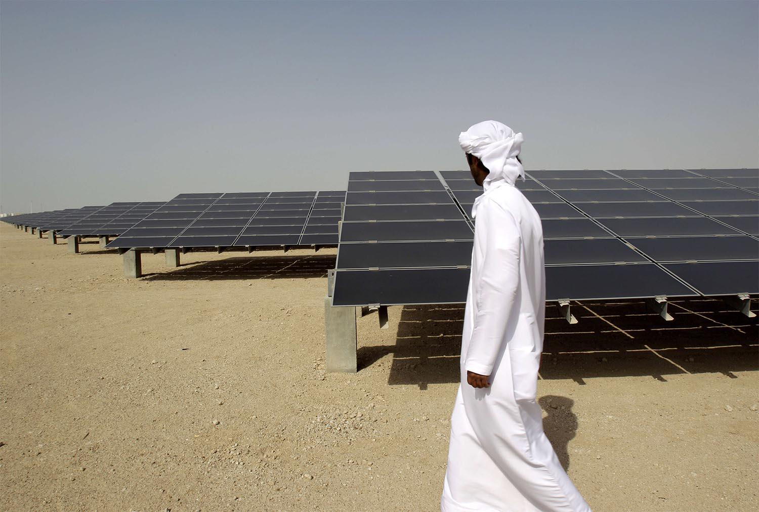 Masdar has invested in wind and solar projects in 40 countries around the globe