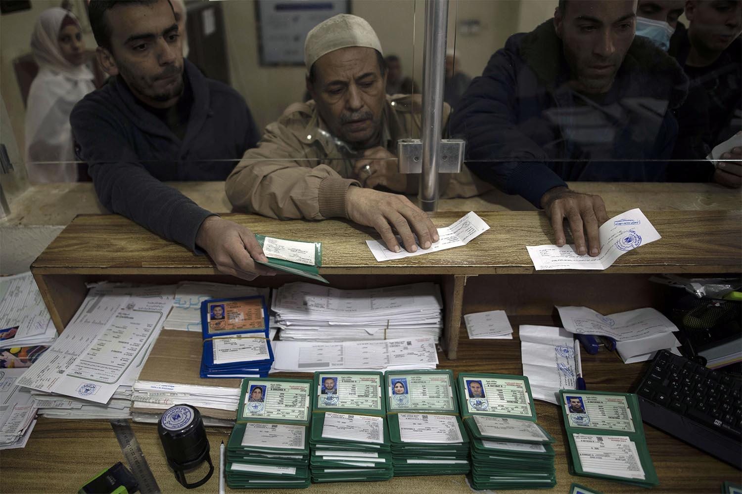 An estimated tens of thousands of Palestinians do not have legal residency
