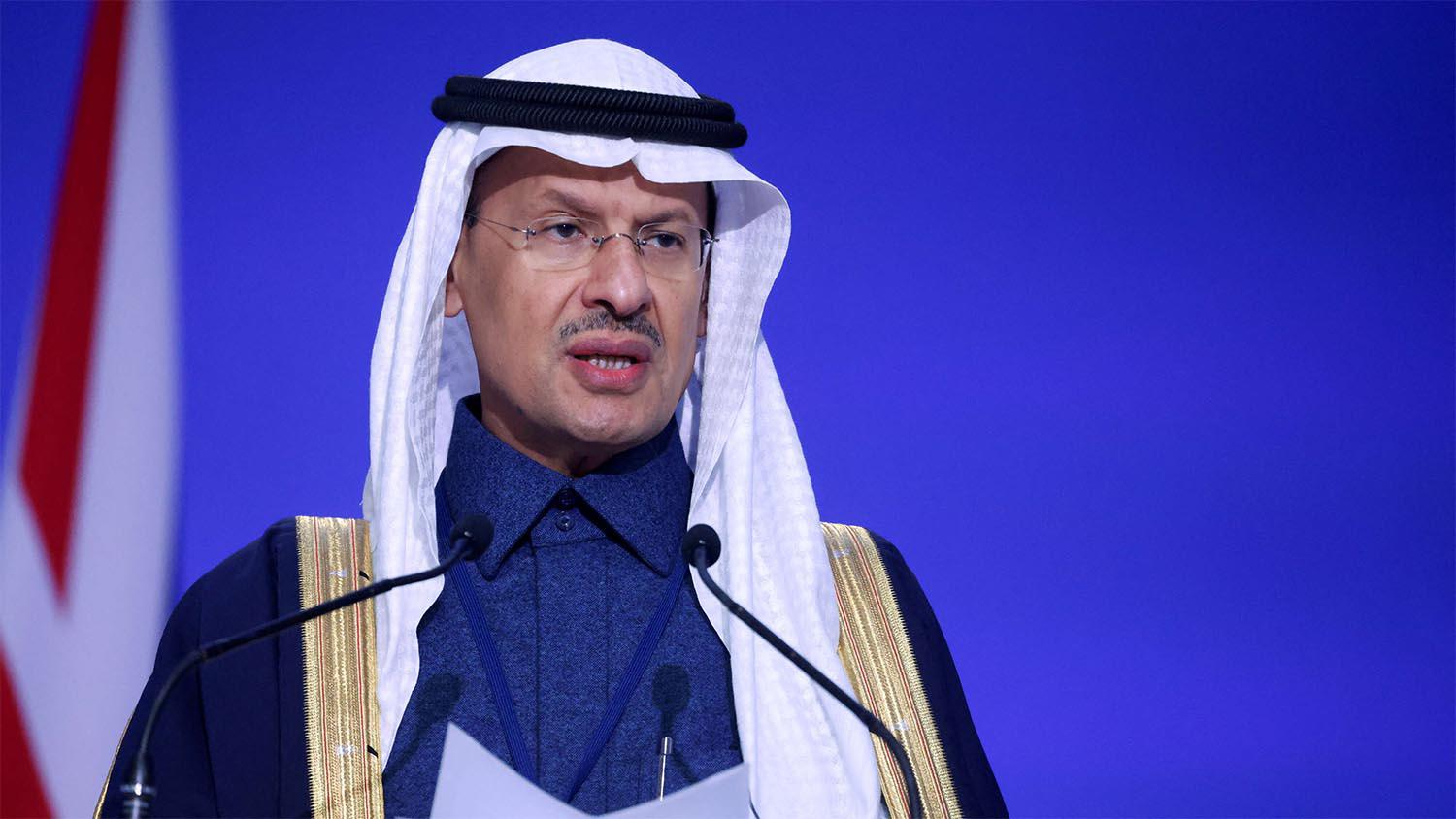 Saudi Energy Minister Prince Abdulaziz bin Salman