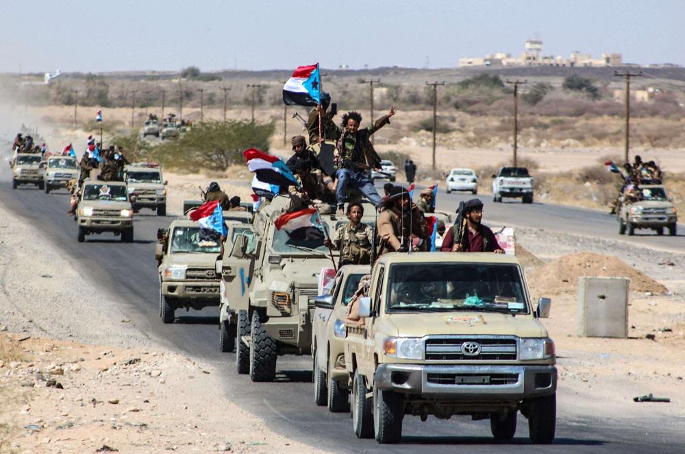 ألوية العمالقة تعود إلى هرينها بعد أن حققت عمليتها العسكرية أهدافها في شبوة