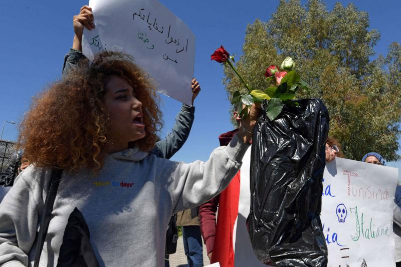 احتجاجات في الشوارع على استيراد النفايات الايطالية