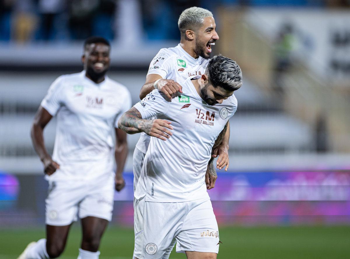 الشباب الى المركز الثاني