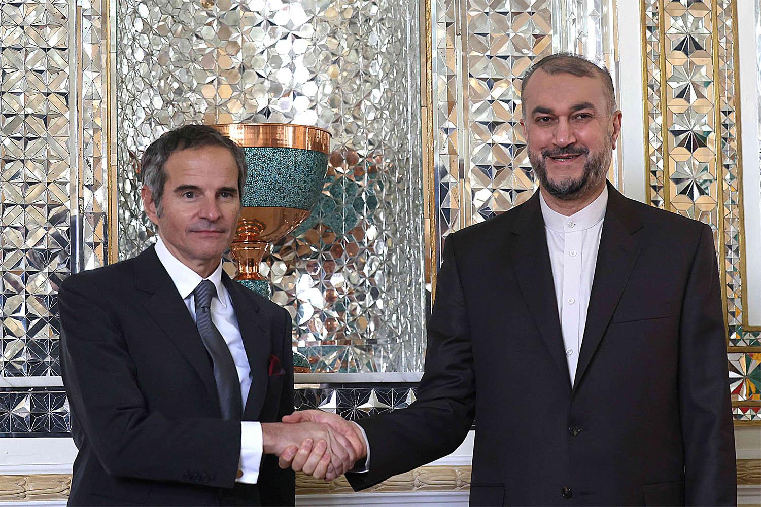 Grossi said there are matters that still need to be addressed by Iran