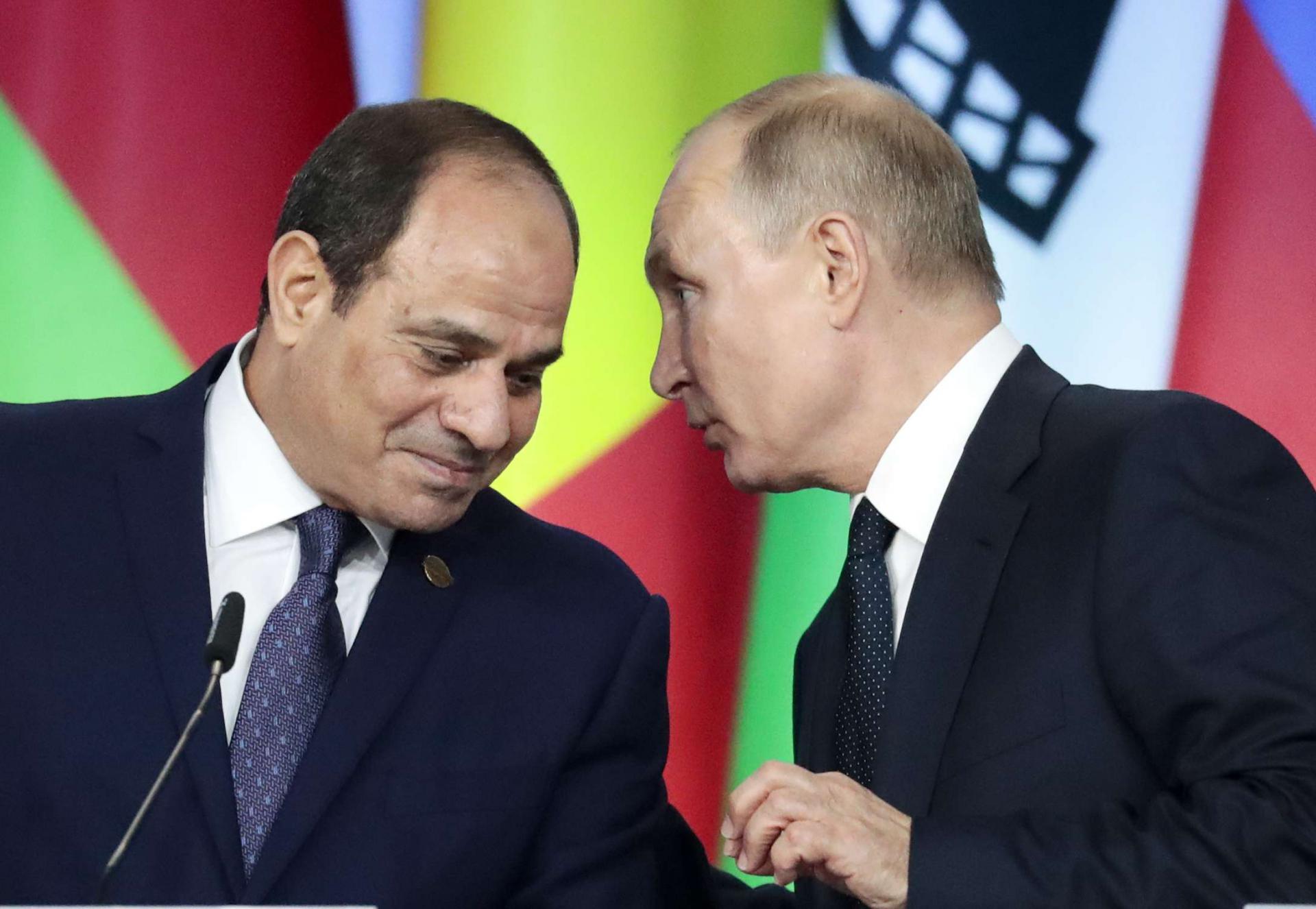 علاقات جيدة وآخذة في التطور بين روسيا ومصر