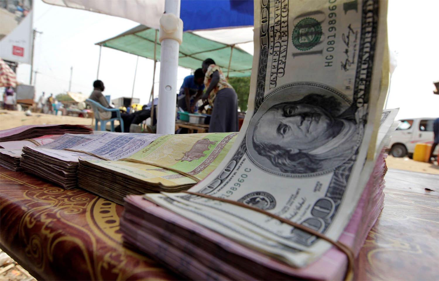 The dollar was trading at around 560 pounds on the parallel market