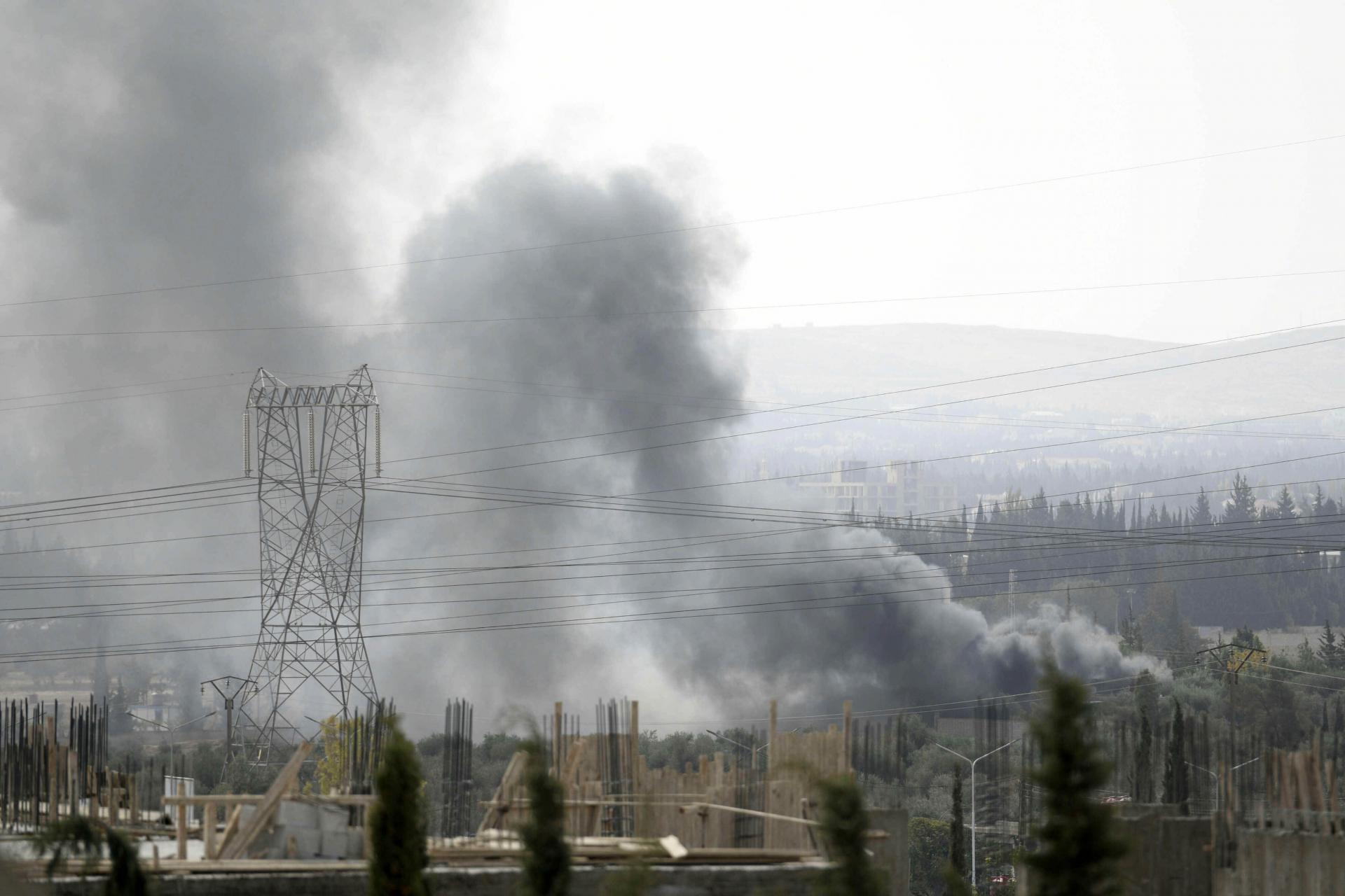 Three soldiers were killed in an Israeli rocket attack in the vicinity of Damascus last month