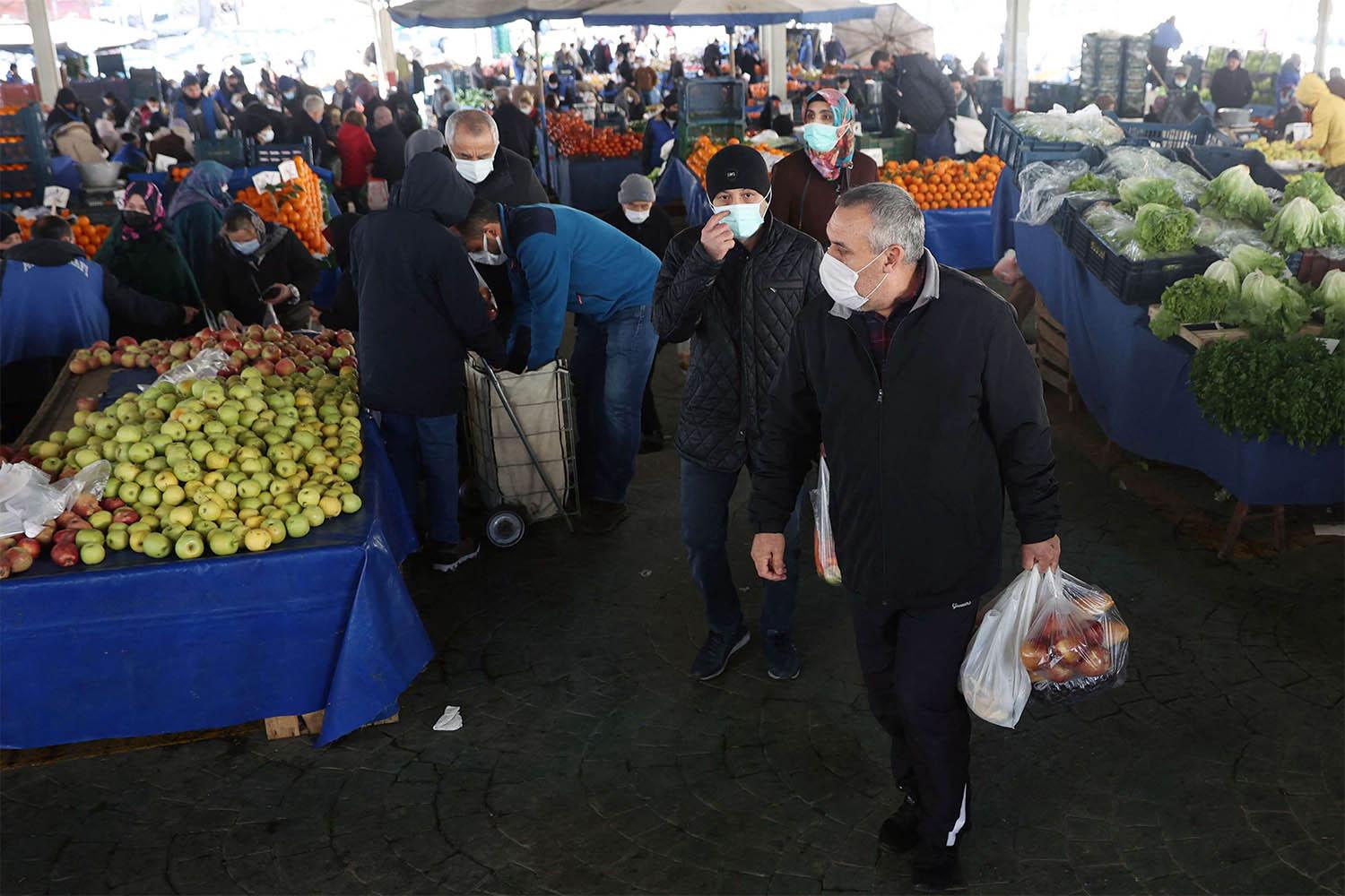 Turkish consumers have been hit with rising prices following a series of interest rate cuts last year that triggered a currency crisis