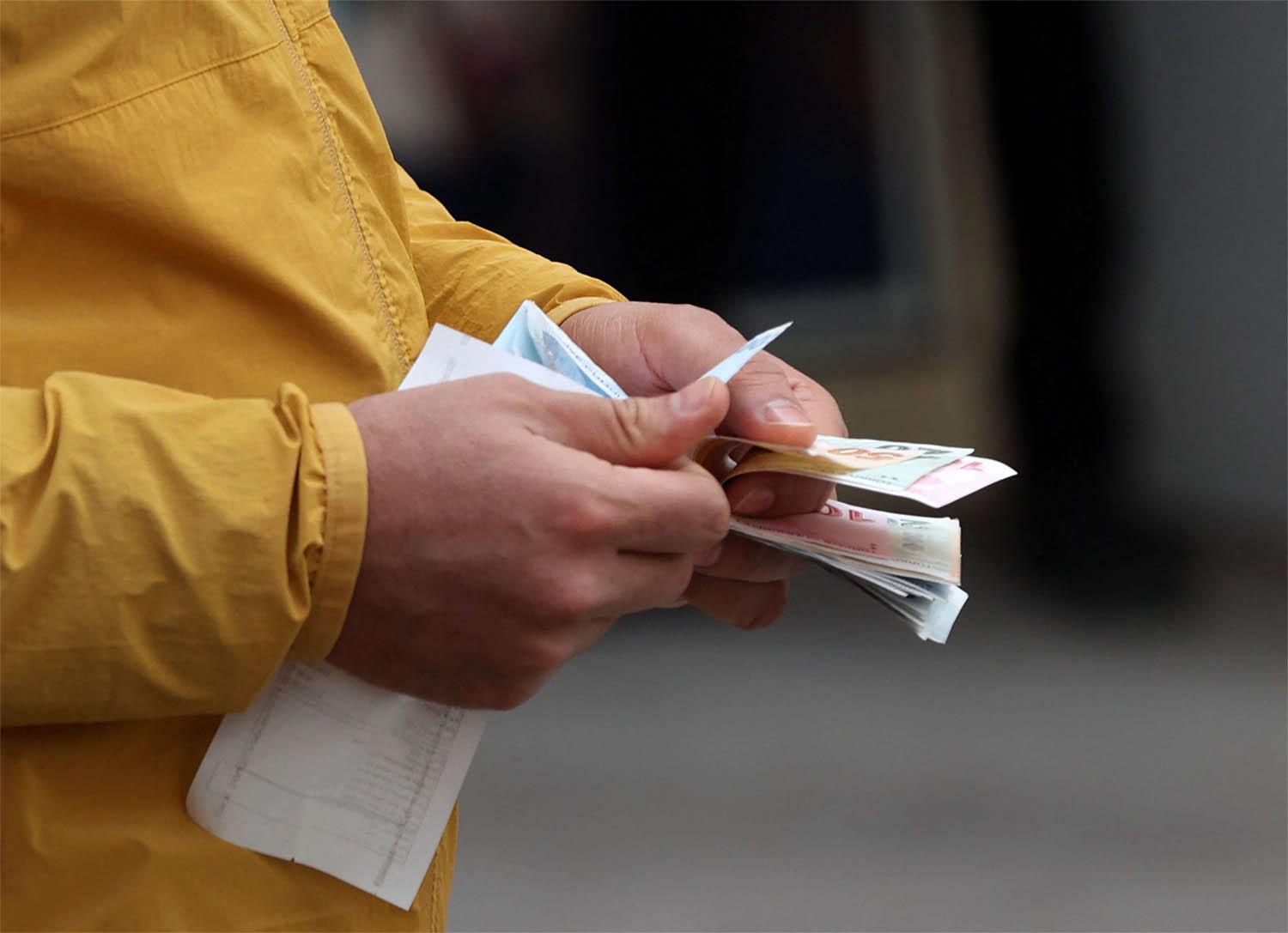 The lira's decline and rising food and energy prices pushed inflation to 54.4% in February, the highest in 20 years