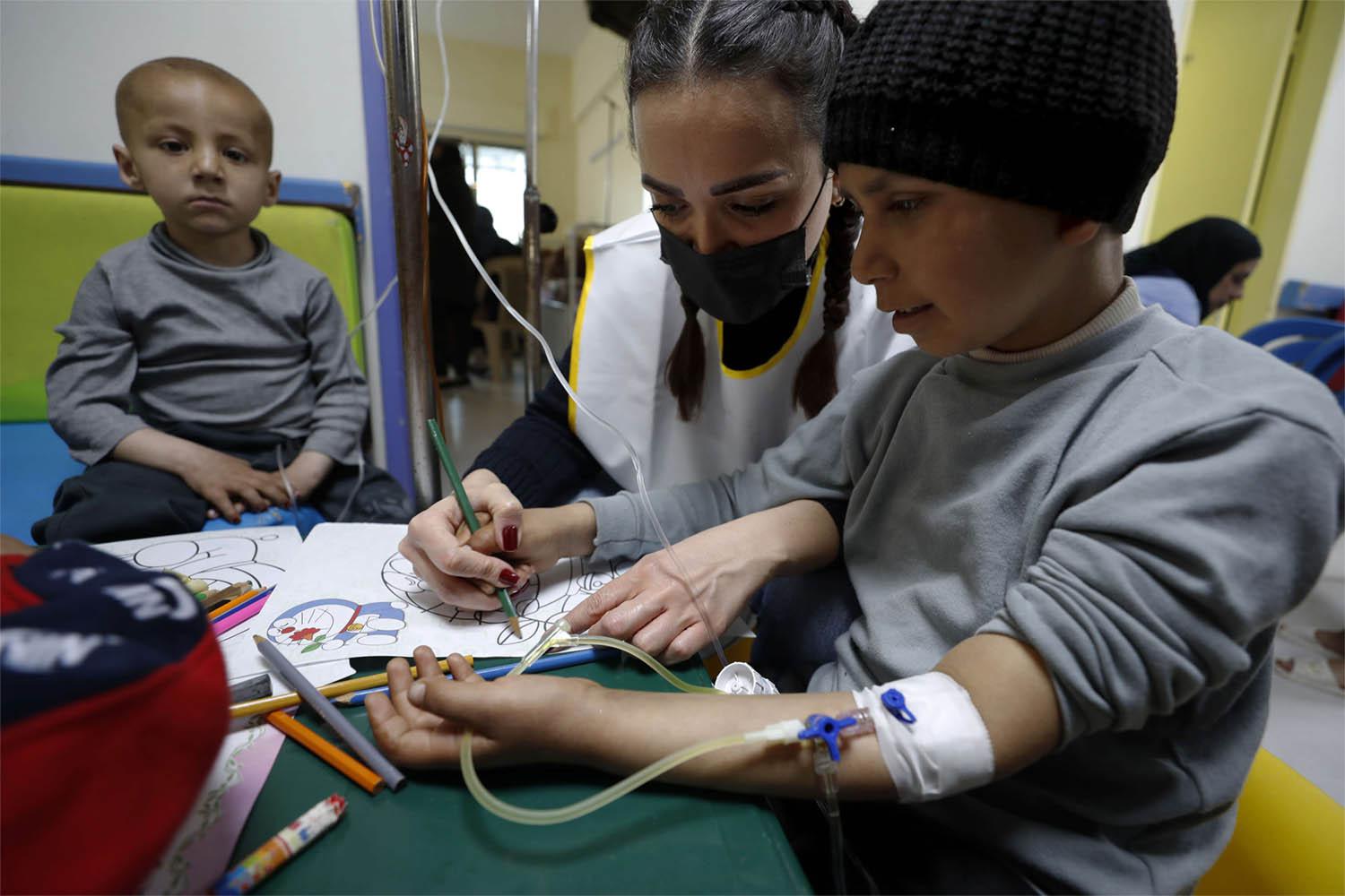 Basma offers cancer treatment without charge to impoverished Syrian children