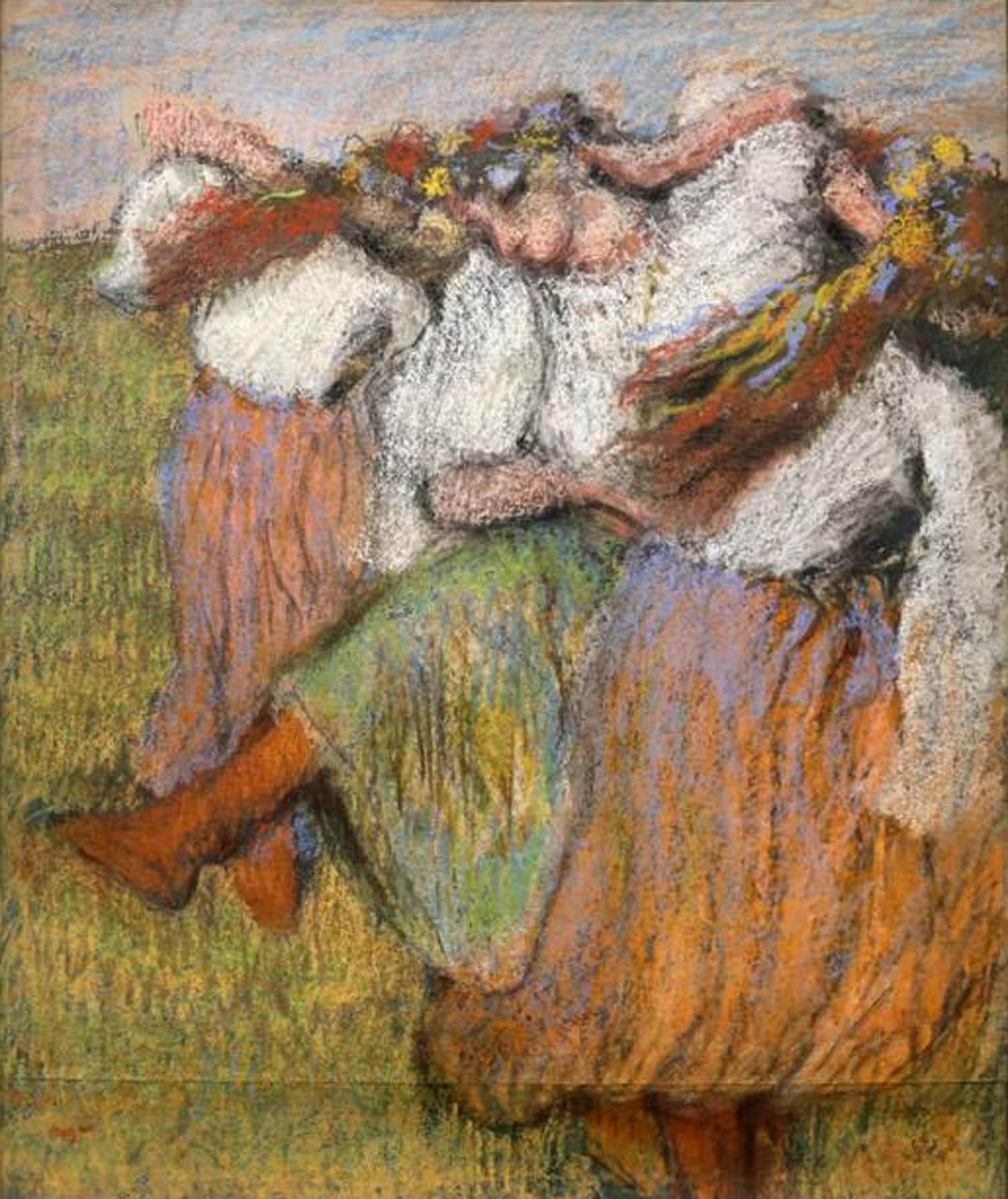 "راقصات روسيات" للرسام الفرنسي أدغار ديغا