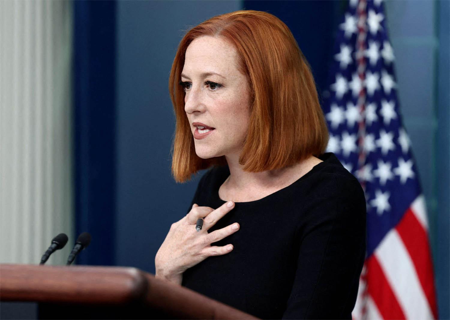 Psaki was referring to the breakout time