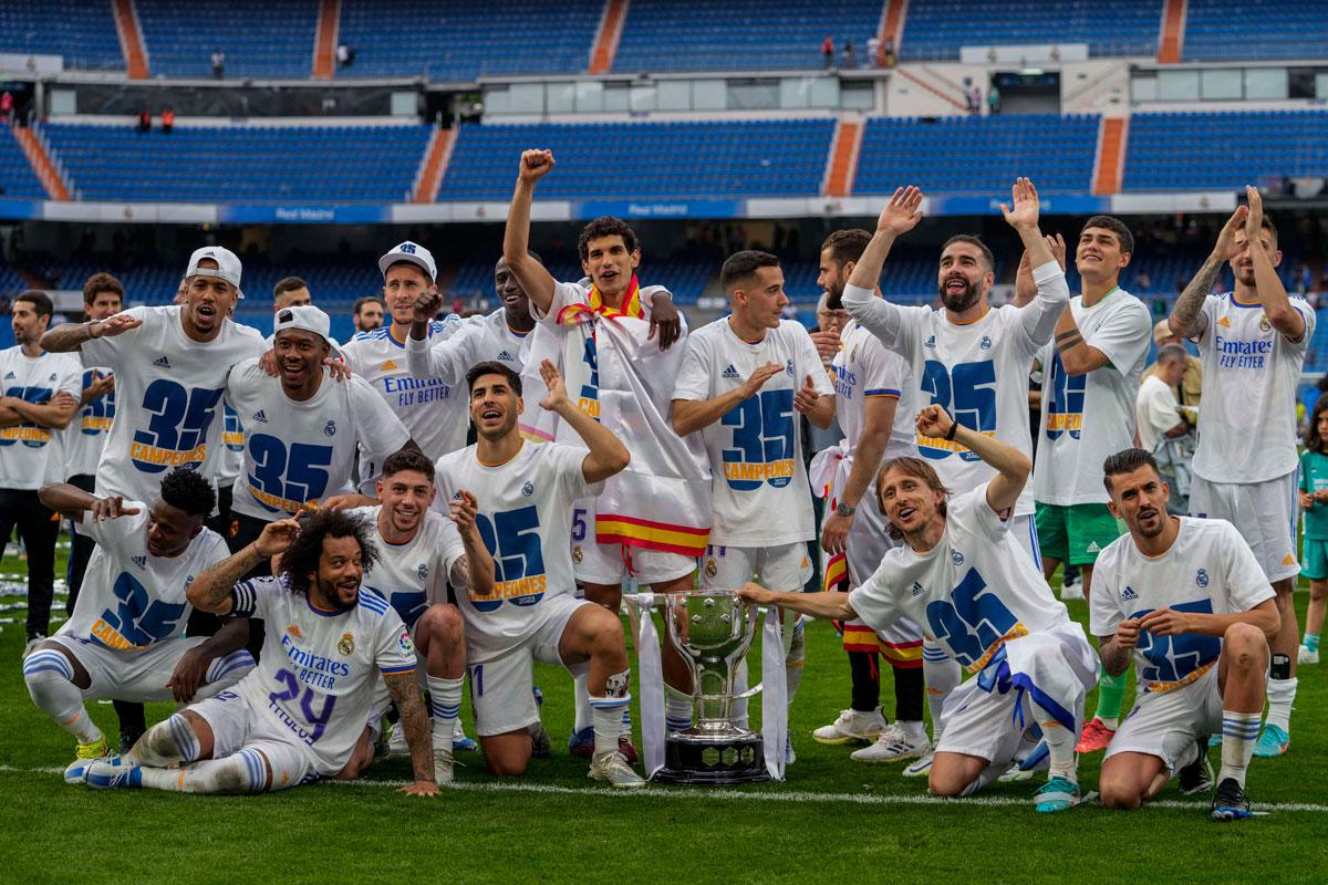 ريال يكتب التاريخ