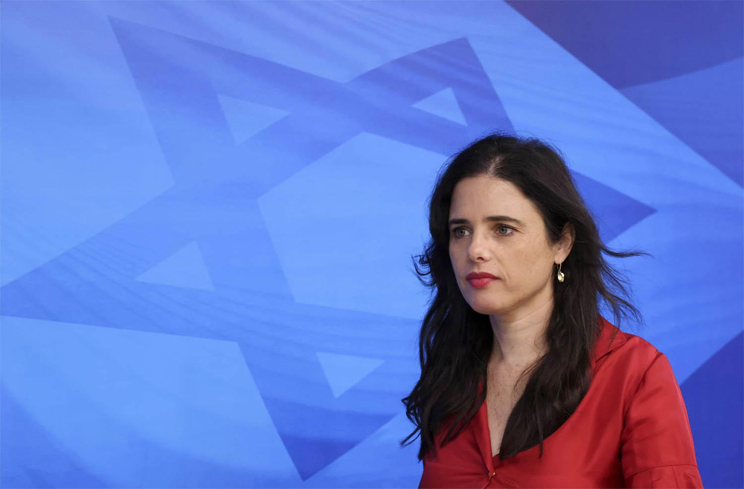Ayelet Shaked is a staunch supporter of settlements