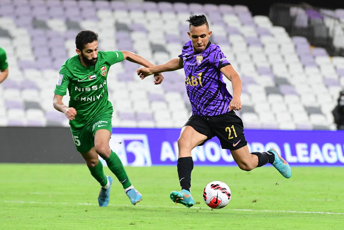 العين يزيد محن شباب الاهلي