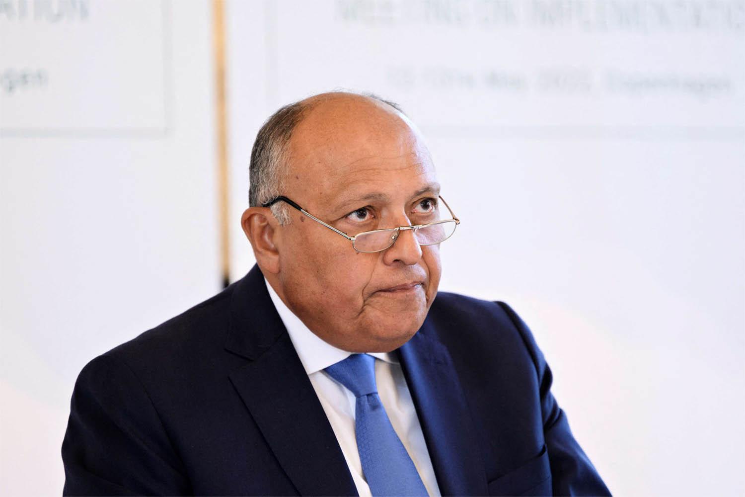 Egyptian Foreign Minister Sameh Shoukry, COP27 president