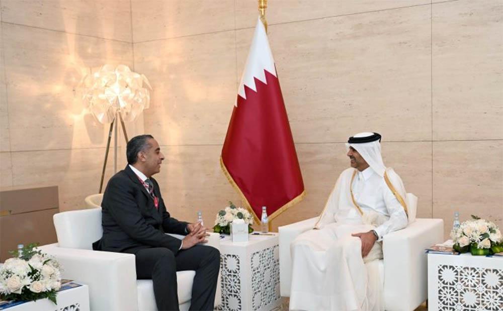 Sheikh Khalid met with Morocco’s Abdellatif Hammouchi