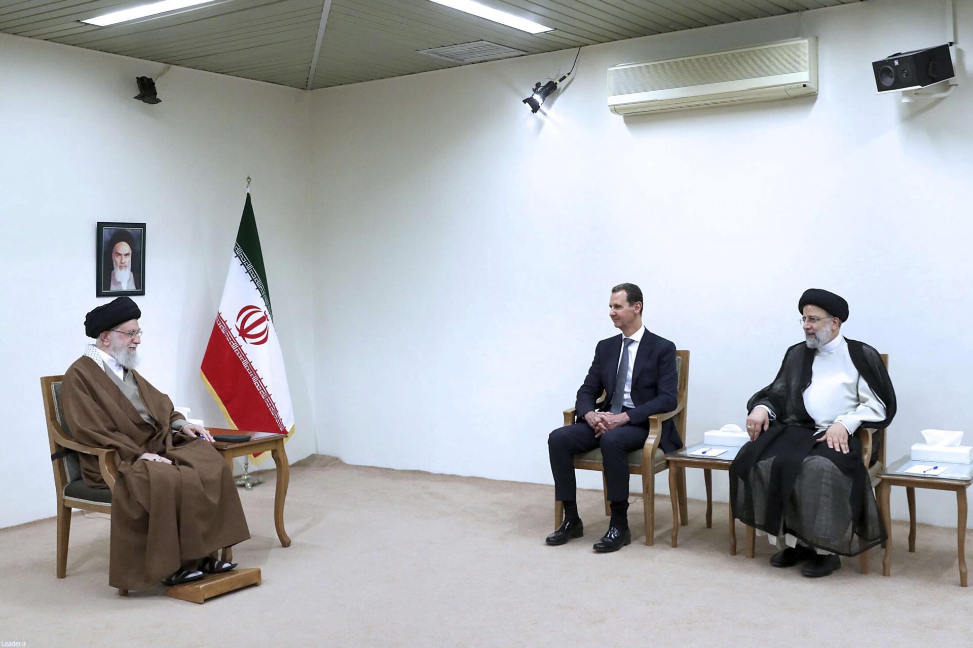دمشق وطهران أحاطتا زيارة الأسد لإيران بالسرية لدواع أمنية