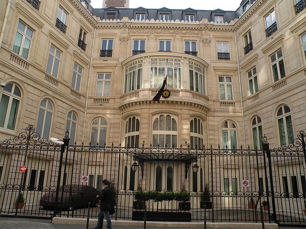 Qatari embassy in Paris