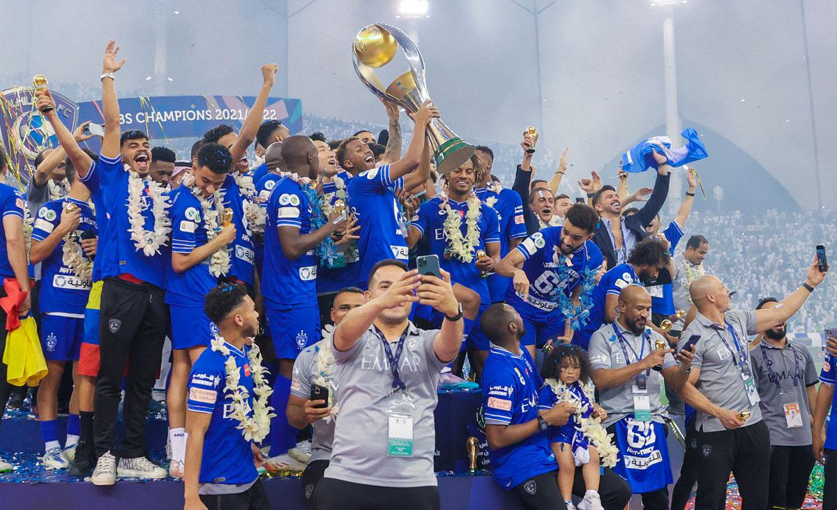  اللقب الثالث تواليا للهلال 