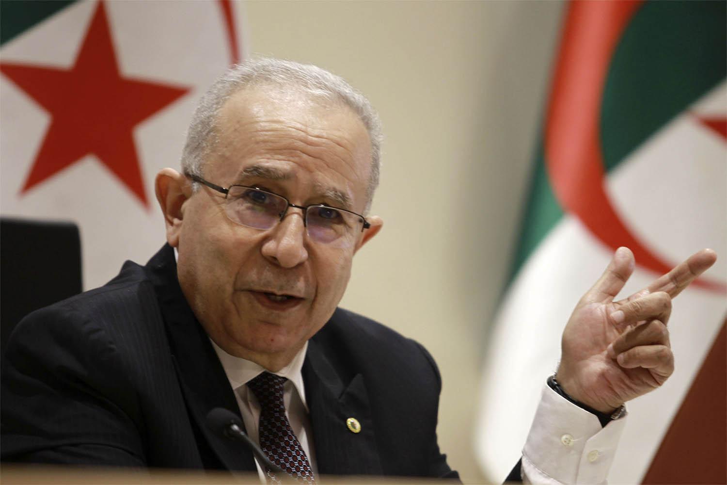 Algerian FM Ramtane Lamamra