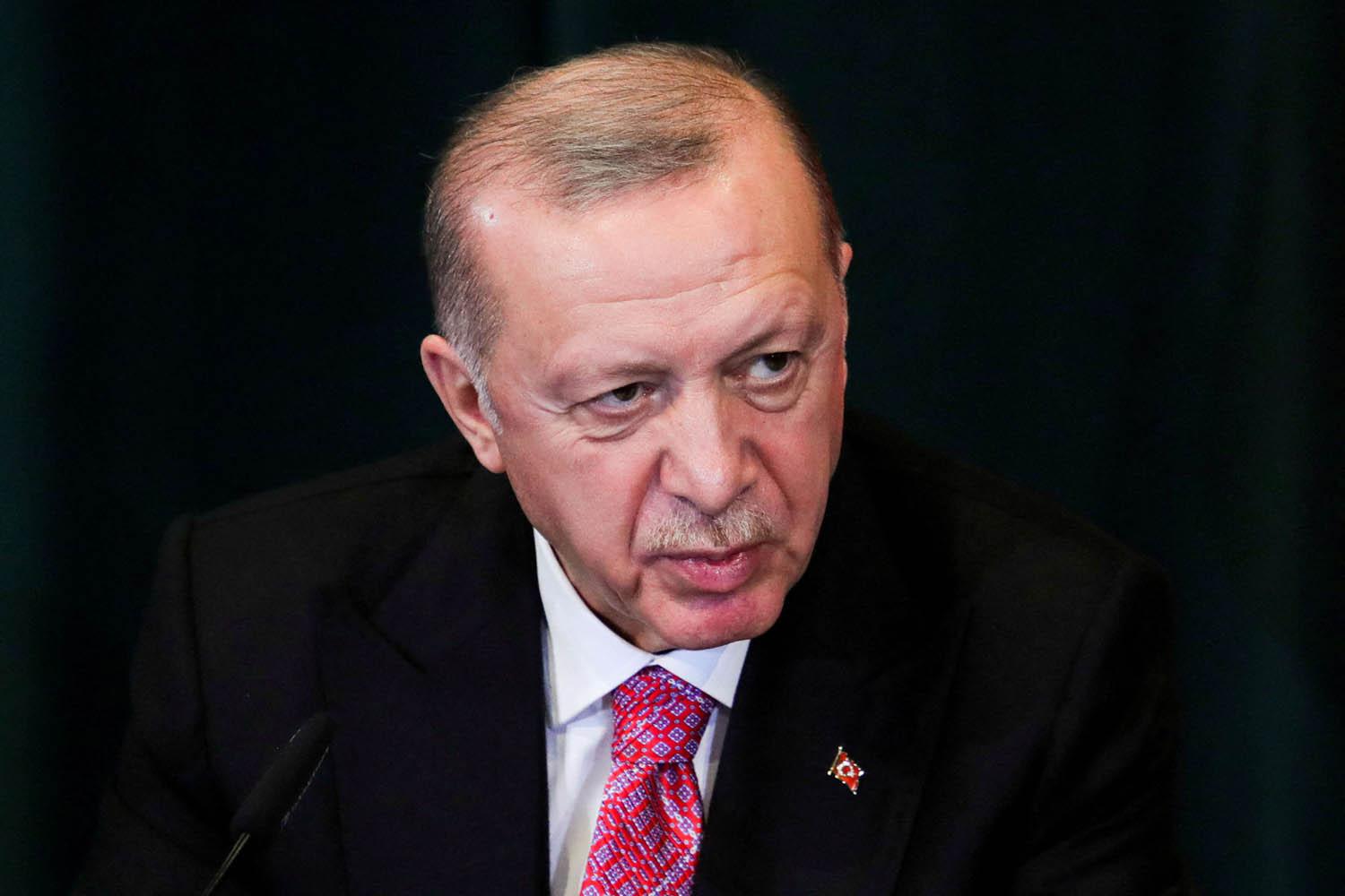 الرئيس التركي رجب طيب أردوغان