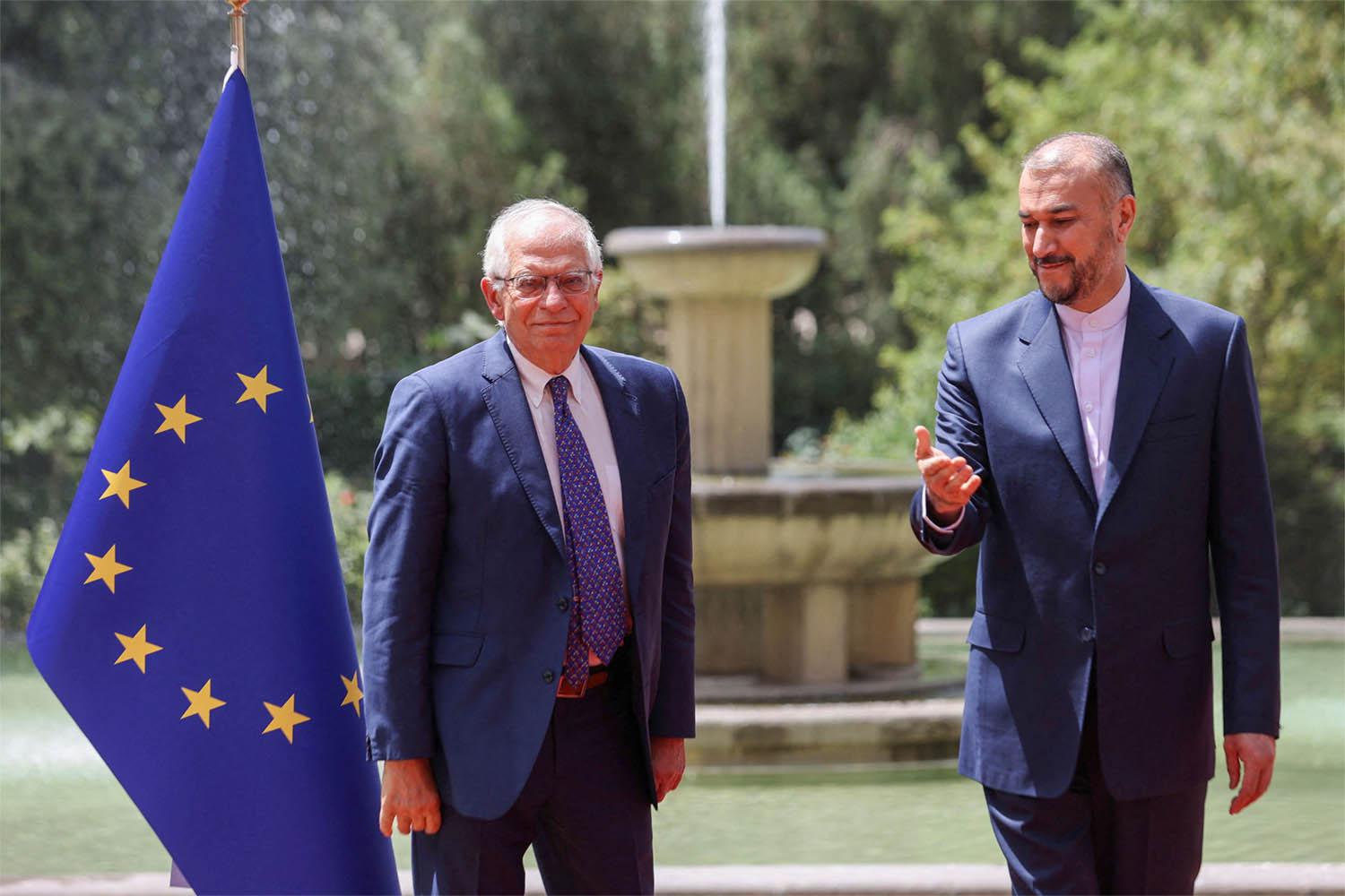Talks in Vienna about reviving the deal have been on a “pause” since March