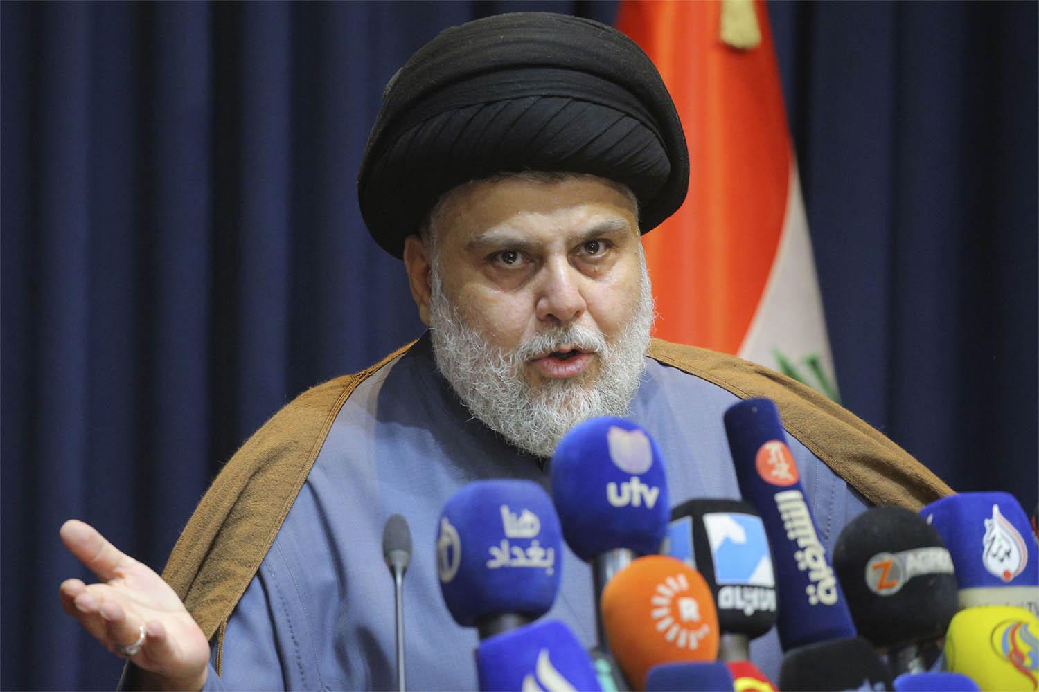 A sacrifice from Sadr for Iraq and the people to rid them of the unknown destiny