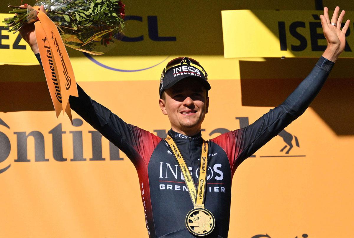 الدراج البريطاني يحقق فوزه الاول في مشاركته الاولى بطواف فرنسا