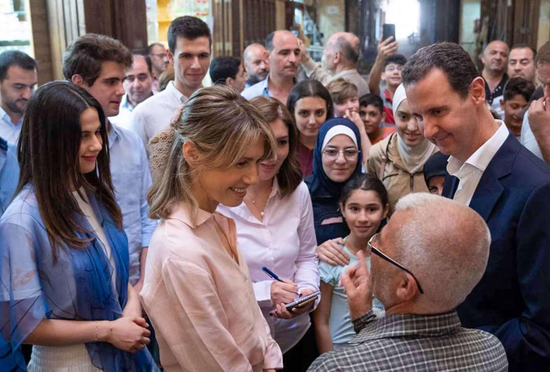 زيارة الرئيس السوري بشار الاسد لمدينة حلب