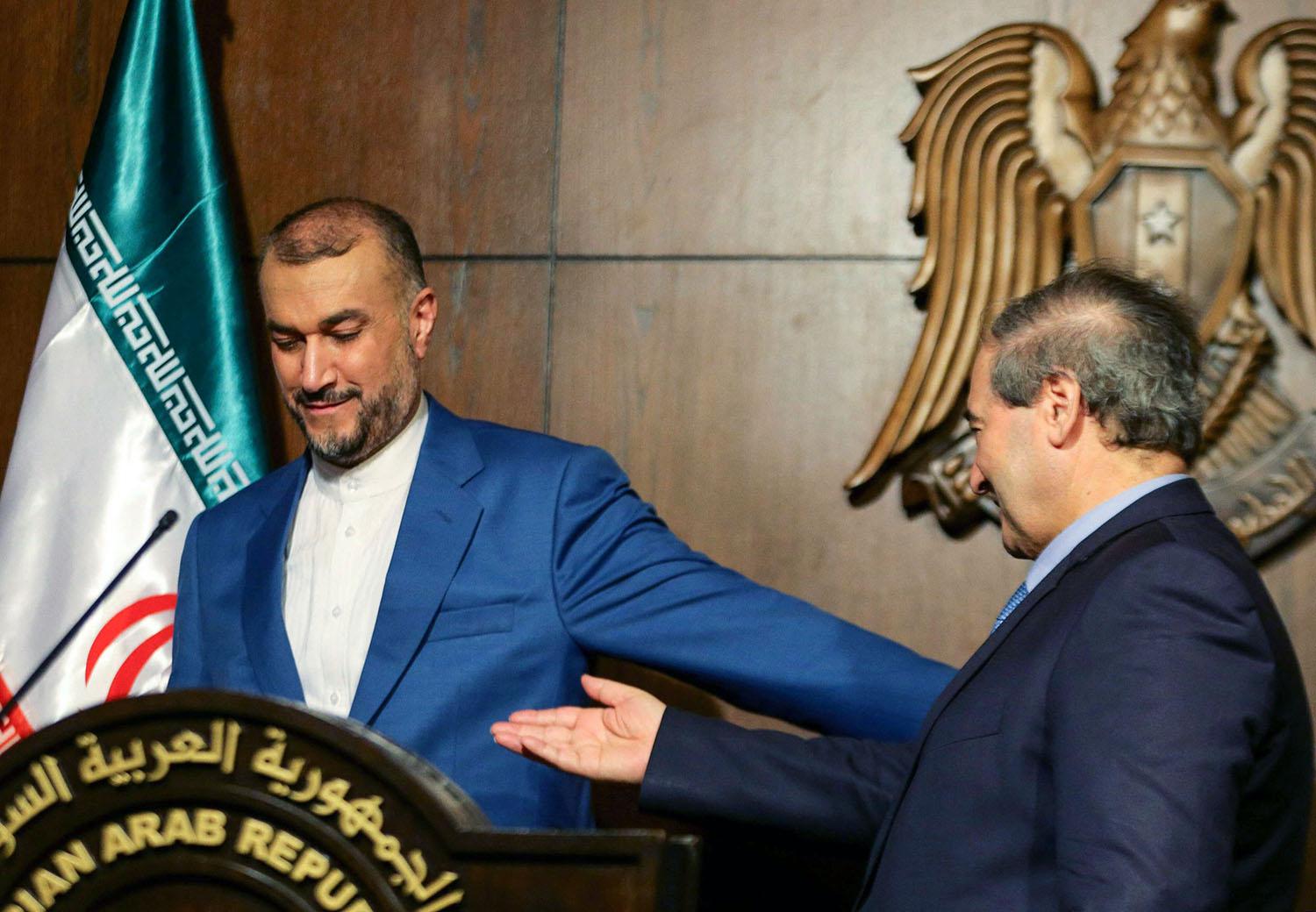دمشق ترحب بالجهود الإيرانية