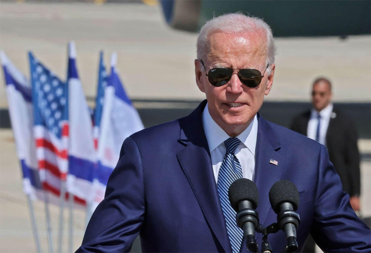Biden's visit has met with deep scepticism from Palestinians 
