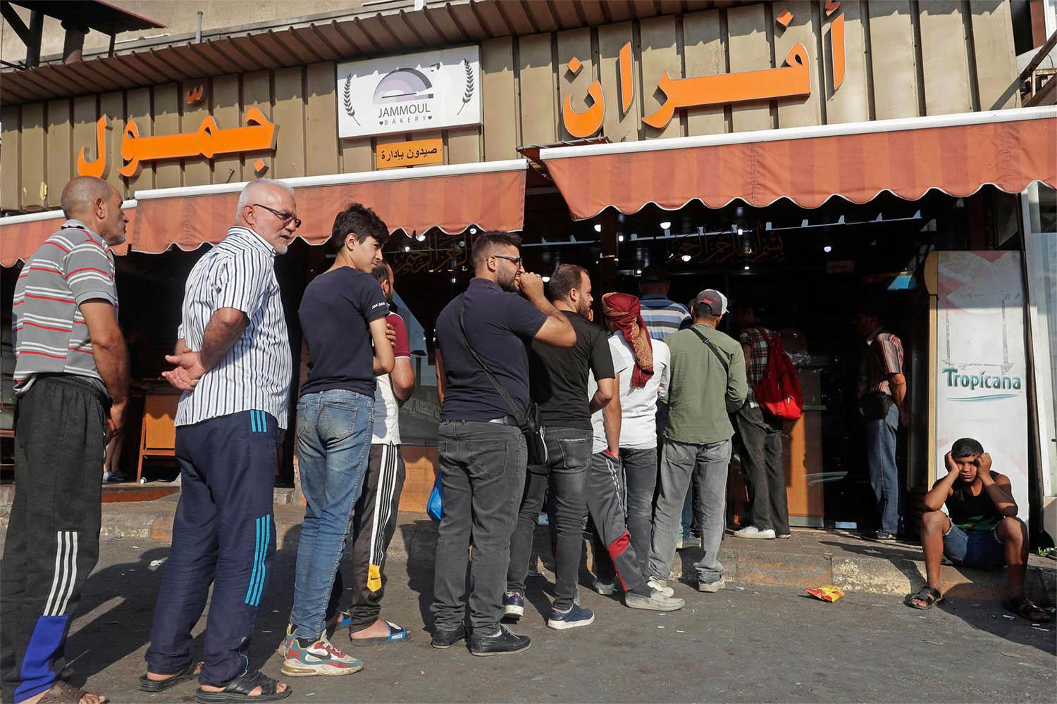 Panics and queues at the bakeries are commonplace