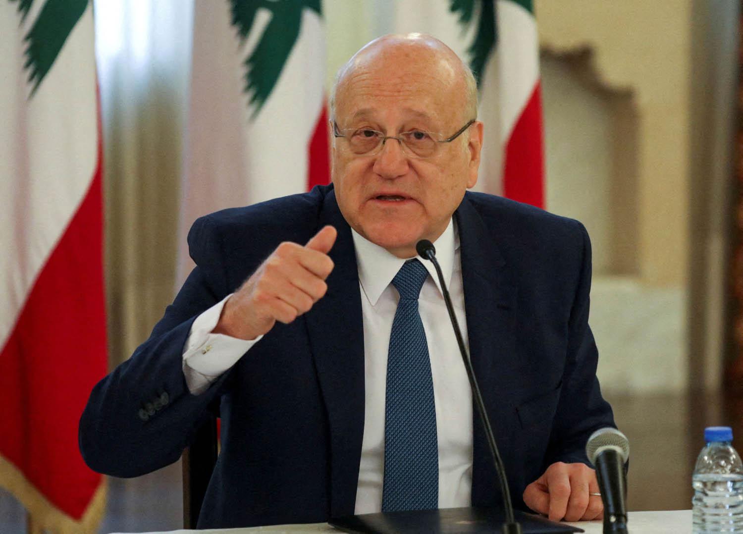 رئيس الوزراء اللبناني نجيب ميقاتي