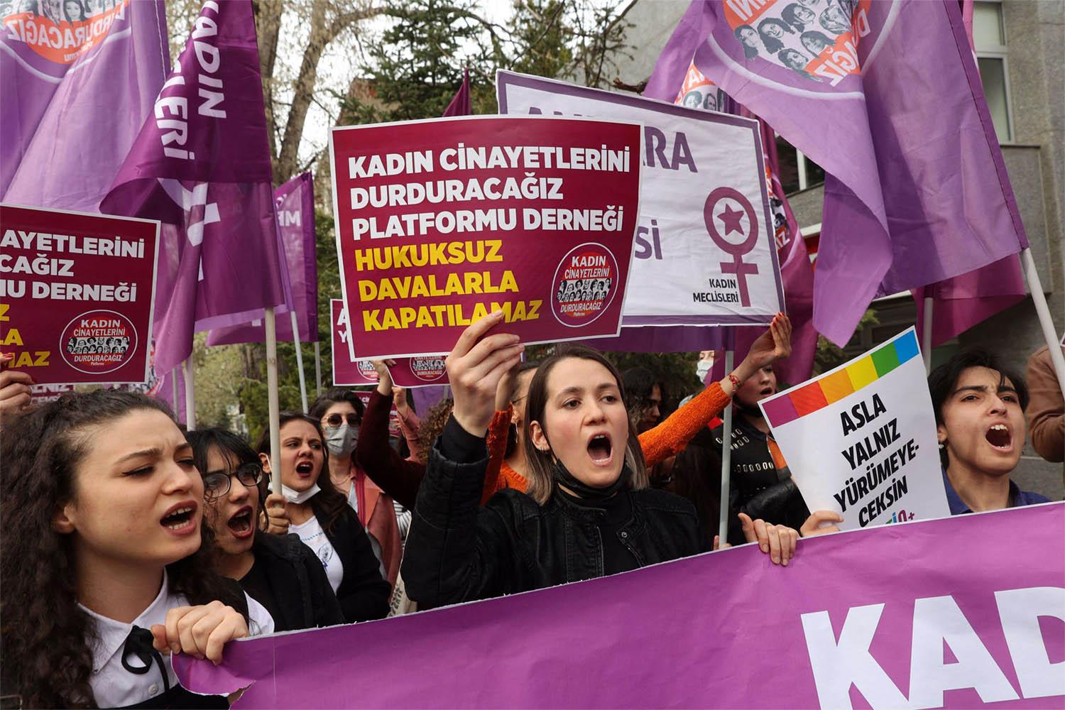 At least 226 women have been murdered in Turkey so far in 2022