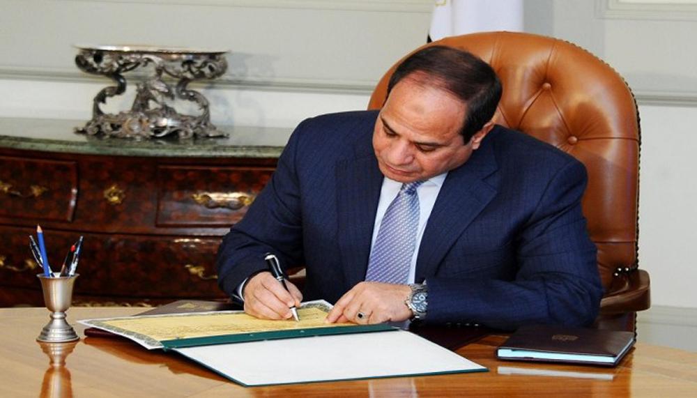الرئيس المصري عبد الفتاح السيسي