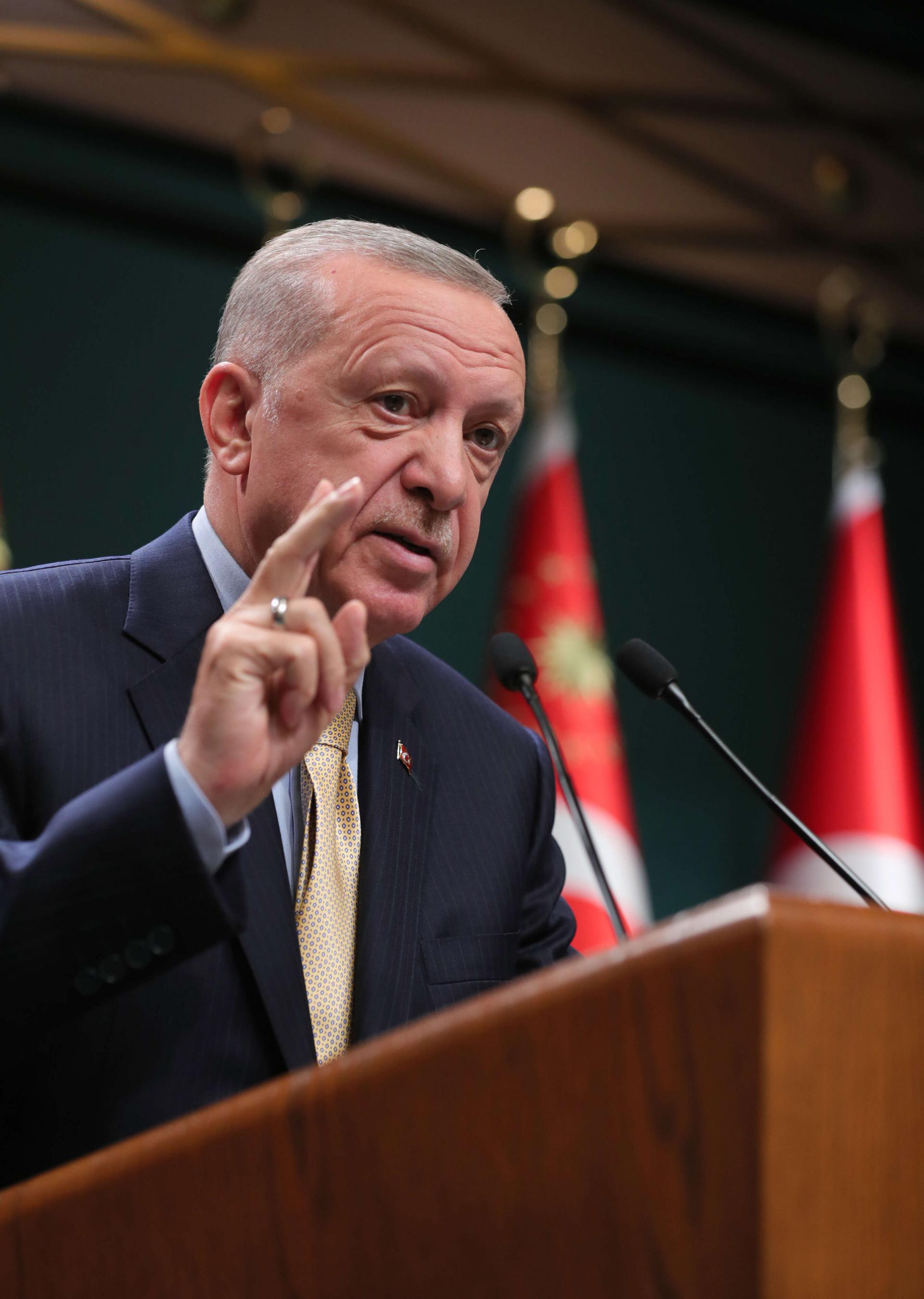 الرئيس التركي رجب طيب أردوغان