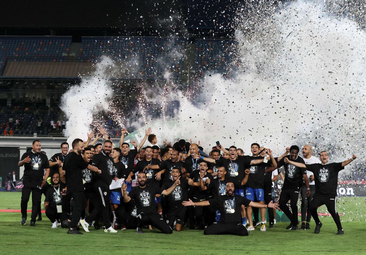 فريق 'القلعة البيضاء' يحتفل باللقب صورة ارشيفية