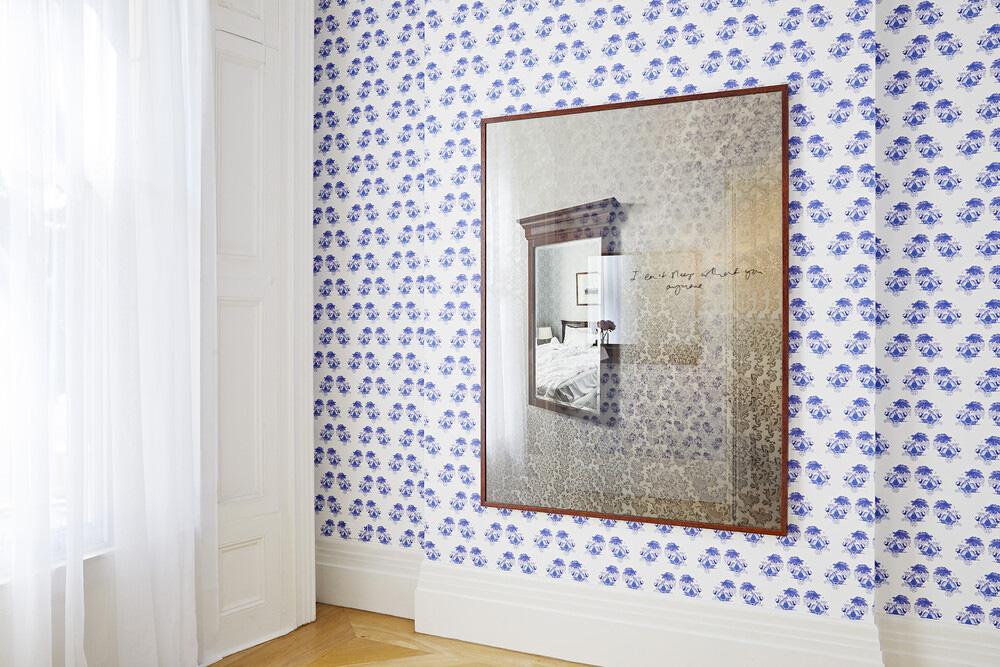 The exhibition is a spatial portrait of an absent person revealed through the quite strange contents of the phone he left behind in a public bathroom