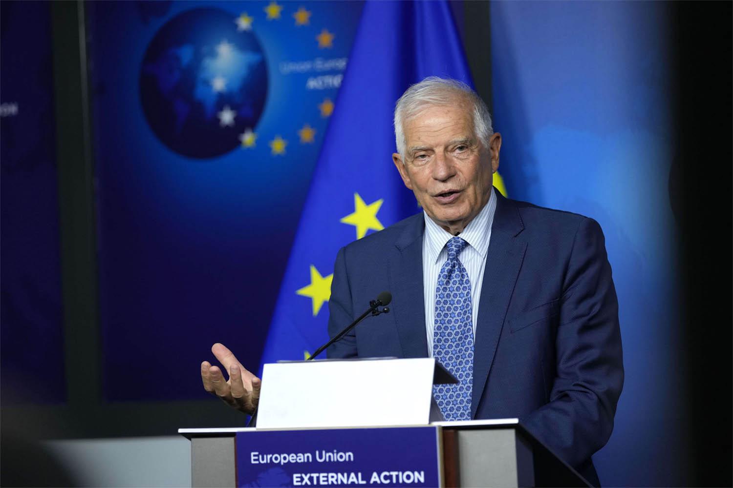 EU's foreign policy chief Josep Borrell