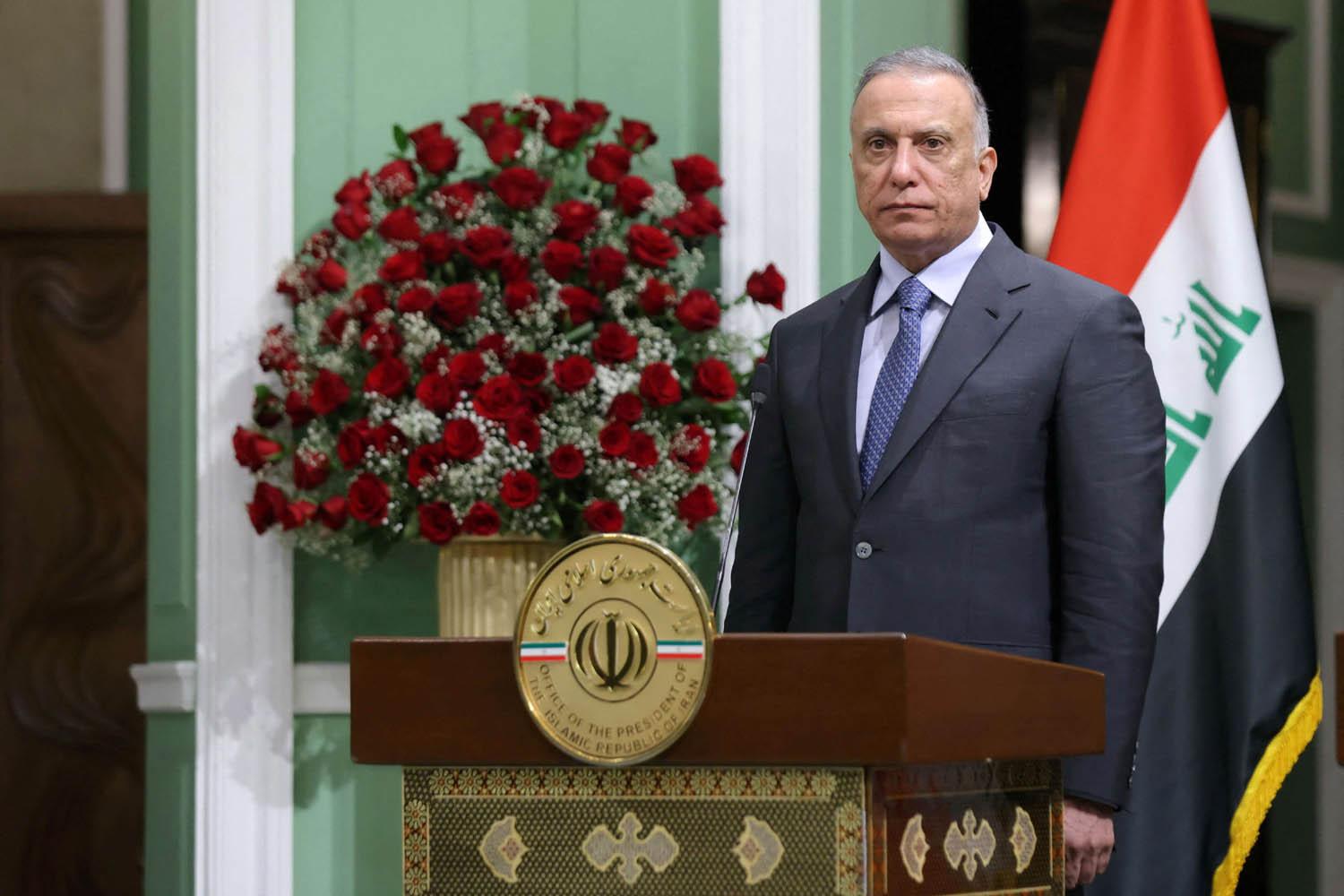 رئيس الوزراء العراقي مصطفى الكاظمي