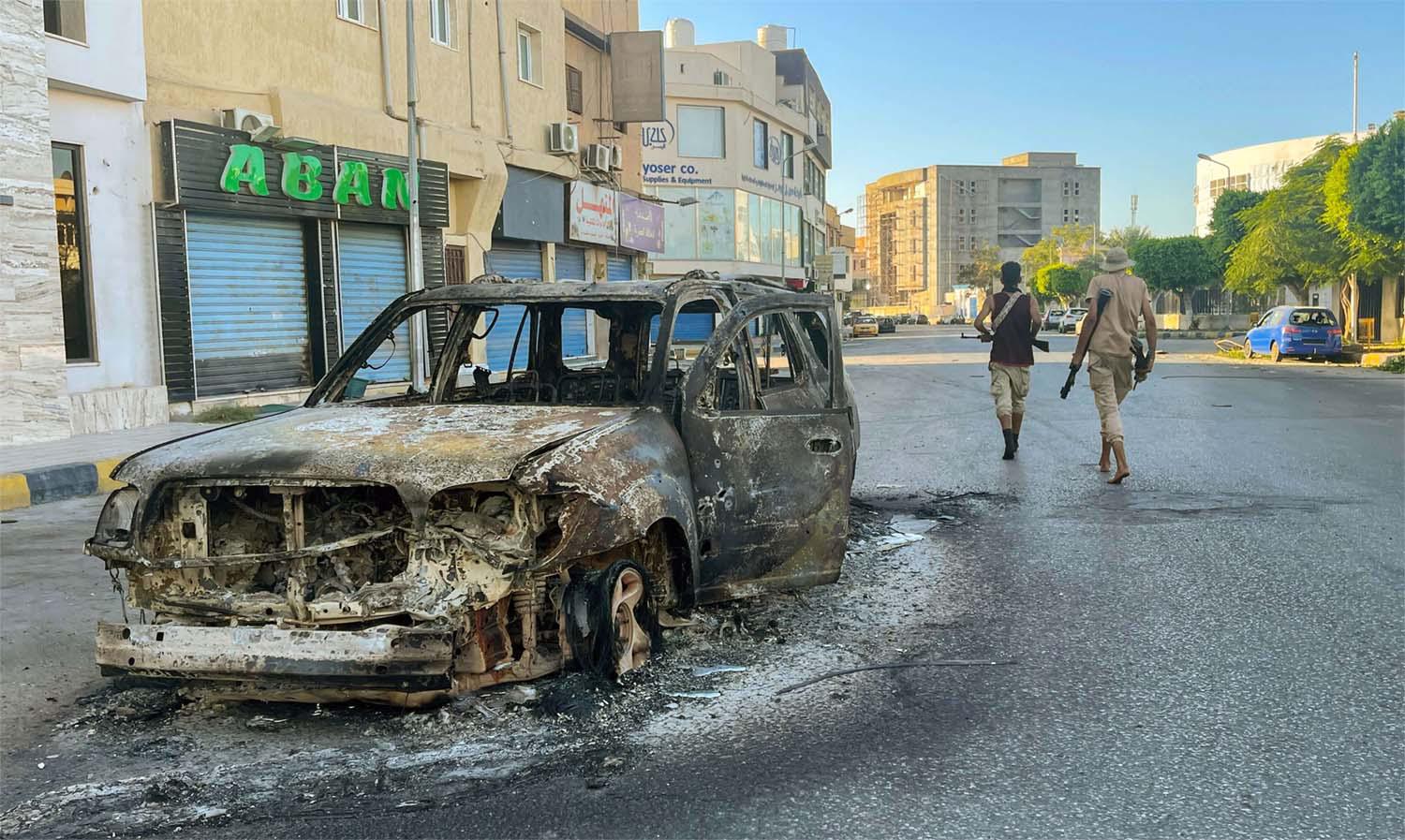 Violent clashes a few days ago killed at least 42 people 