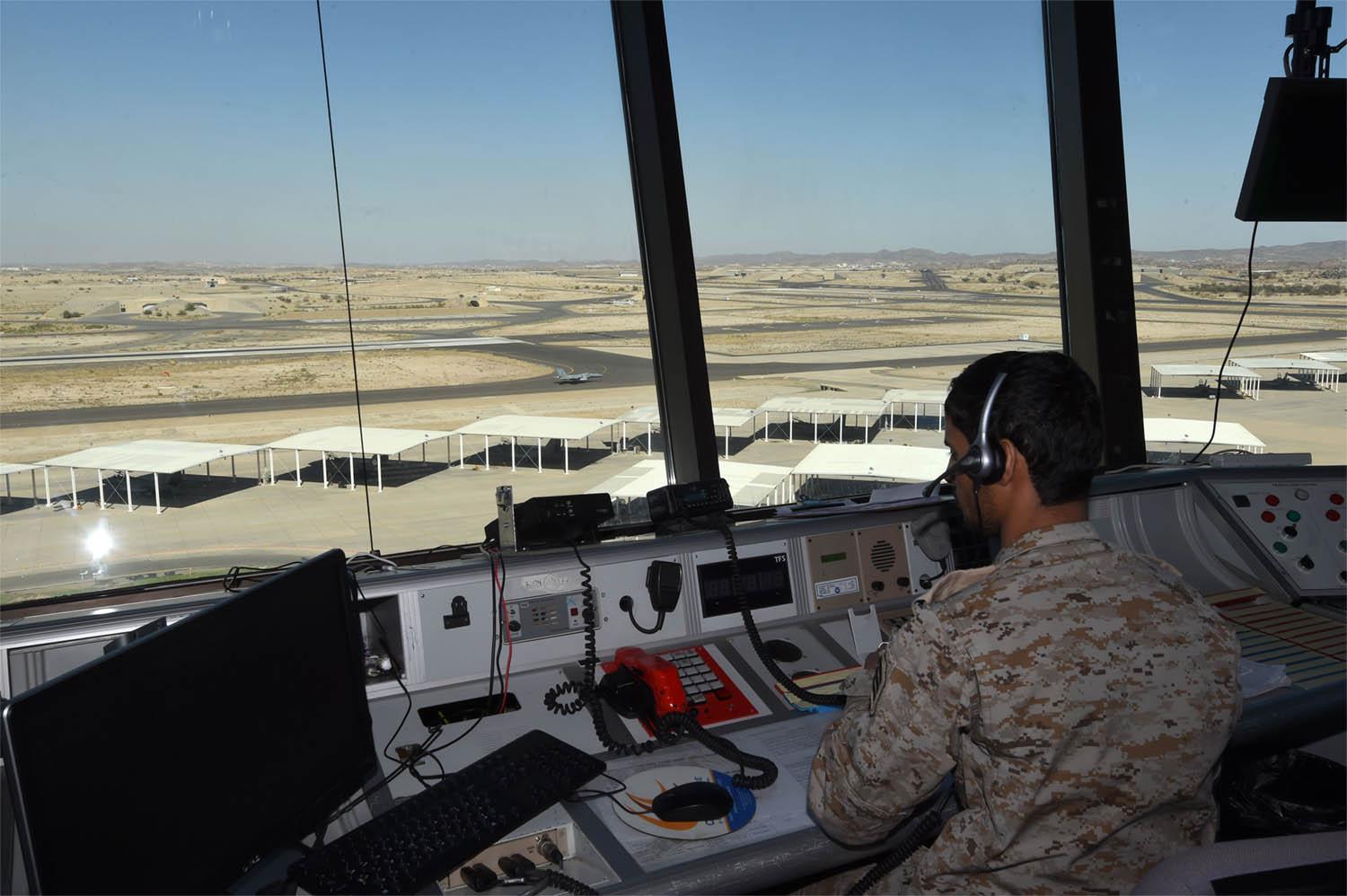 The Saudi air traffic controllers were extremely helpful 