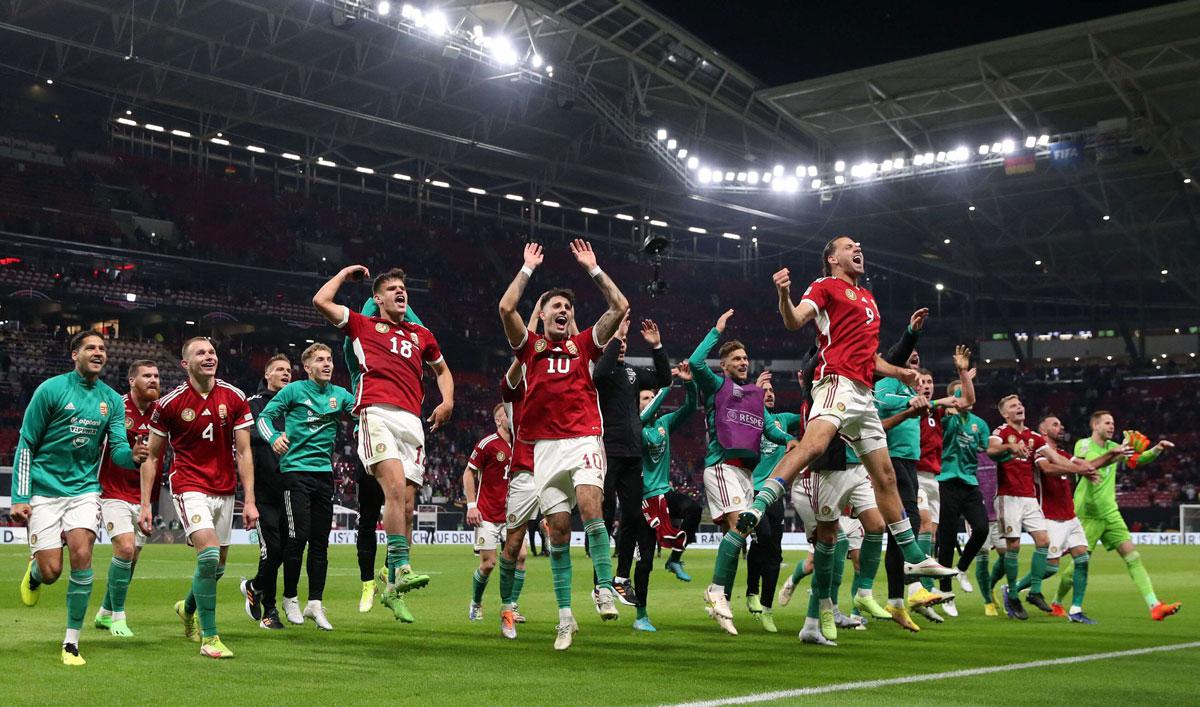 المنتخب المجري يعزز حظوظه ببلوغ الدور نصف النهائي