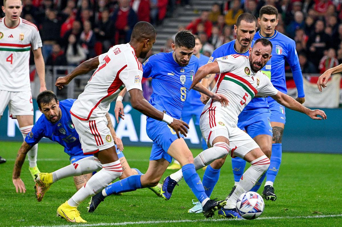 المنتخب الايطالي يلحق بالهولندي والكرواتي للمربع الذهبي