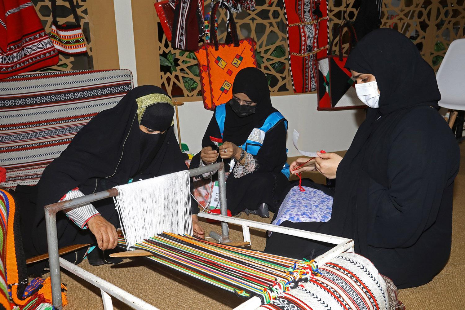 UAE handicraft in the making