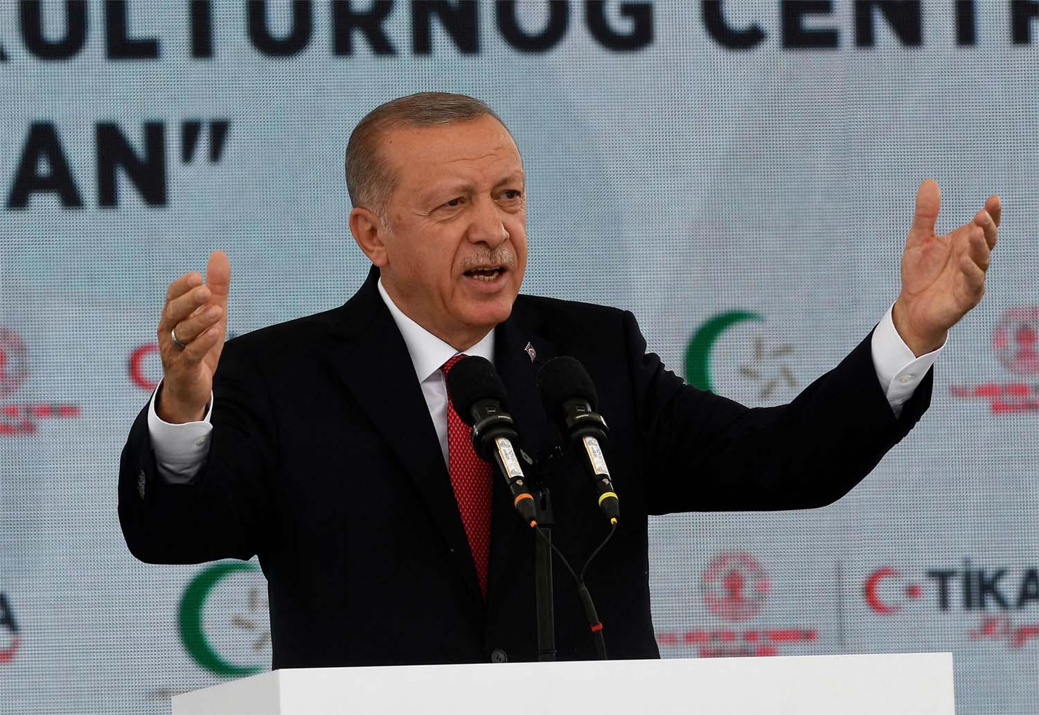 Erdogan said inflation would fall after the end of the year