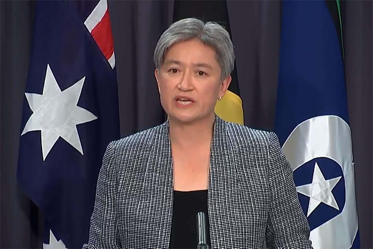 Australia's Foreign Affairs Minister Penny Wong 