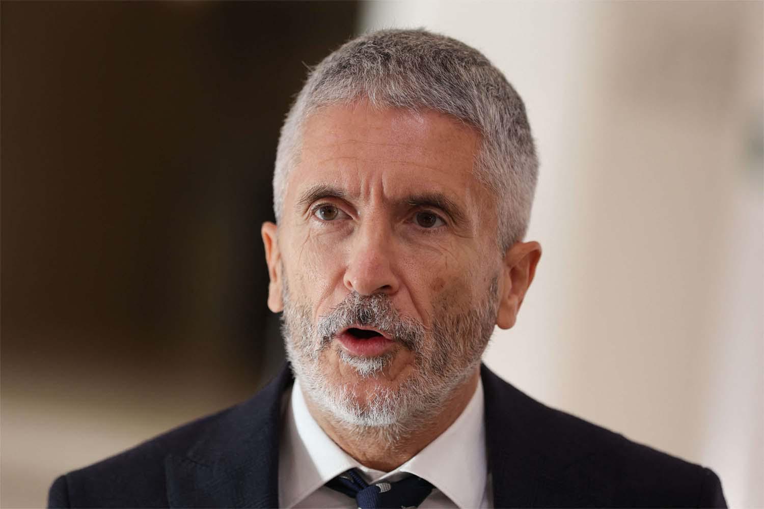 Spanish Interior Minister Fernando Grande-Marlaska 